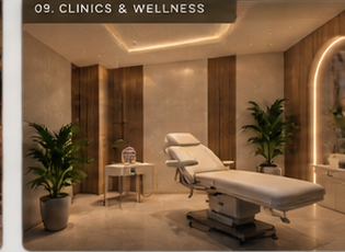Premium modern wellness clinic